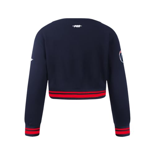Image of Pro Standard Big Girls NBA Retro Classics Fleece Crewneck Sweatshirt