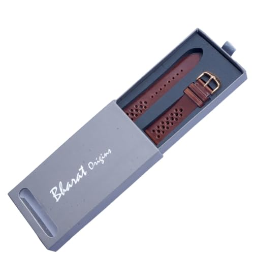 Image of Quick Release Watch Band 22mm 20mm IBIZA BROWN Italian Genuine Leather Watch Strap for Samsung Galaxy Watch | Huawei Watch | Fossil Watch | Amazfit Watch | Oneplus Watch | Pebble Watch | Seiko Watch | Casio Watch | Citizen Watch | Emporio Armani | Armani Exchange| Guess Watch