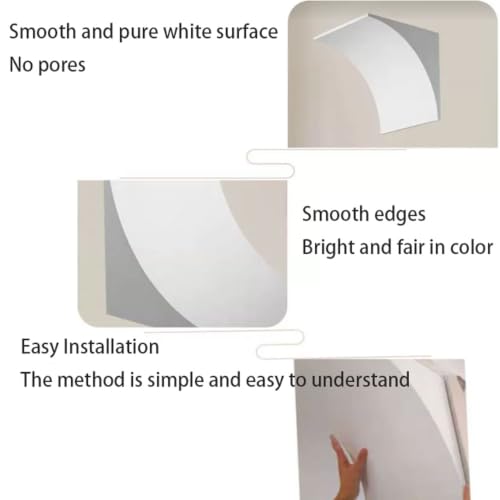 Kit de arco de puerta de medio círculo blanco de 1 par 4