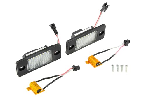 Luces LED matrícula Golf IV Combi evita averías de luz