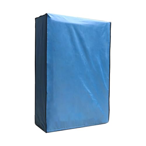 Housse de climatisation extérieure imperméable bleue 100x40x138cm
