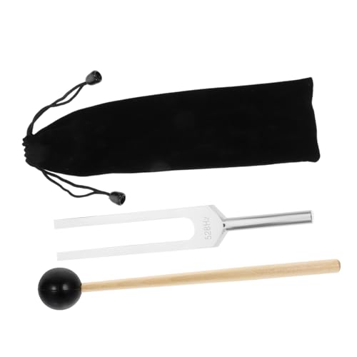 VICASKY Aluminum Alloy Chakra Healing Forks Set 528hz Tuning Forks for Healing Grade Resonance Bo