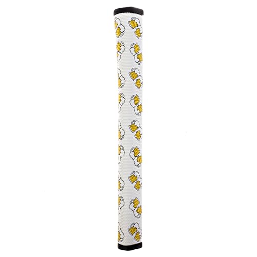 Grip & Rip Round 2.0 Cheers Edition Tour Golf Putter Grip | Game Improving Anti-Slip Surface Designed to Improve Stroke Consistency and Feel | Pro Technology Classic Design