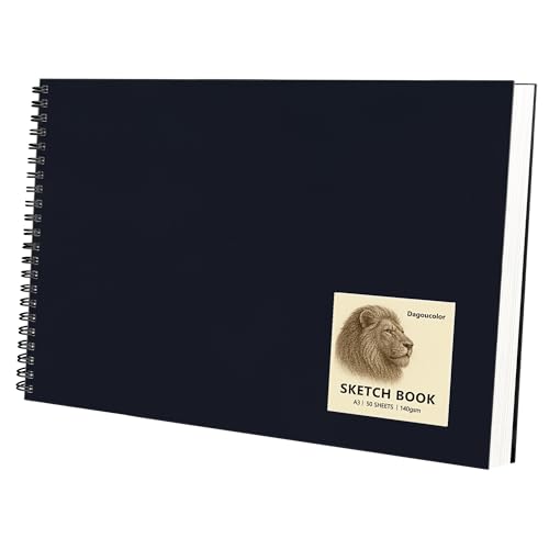 DagouColor Sketch Book 140GSM 50 Sheets - A3 1 Pack