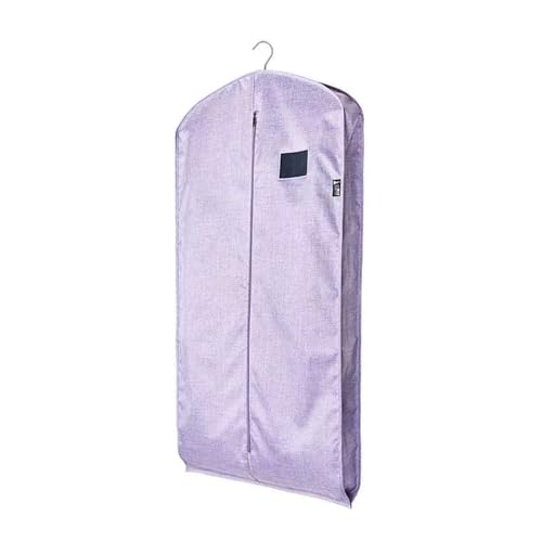 Copertura antipolvere traspirante in pelliccia di visone per vestiti in visone, borsa per la polvere per la casa in tessuto Oxford con tasca da appendere (B,110 x 58 cm)