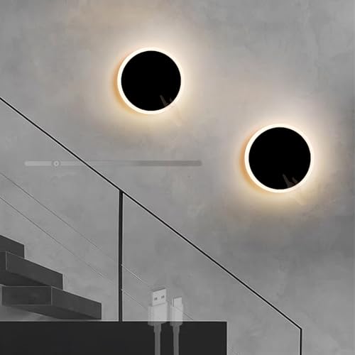 Apliques de pared LED recargables táctiles para solucionar zonas oscuras sin enchufes 1