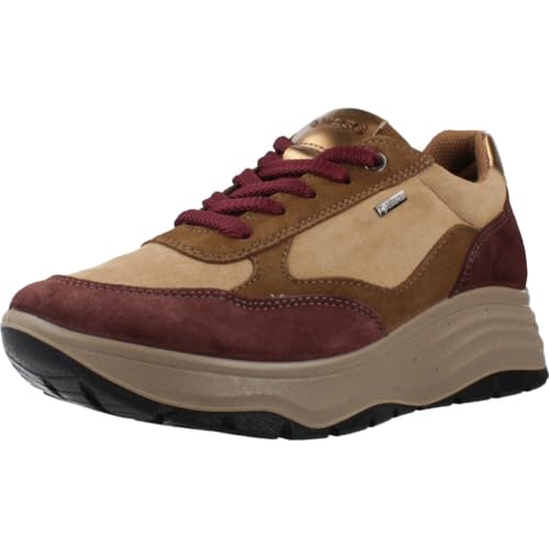 IGI&Co D.Kim GTX - Zapatillas con Cordones para Mujer, Caramel Borde, 37 EU
