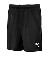 PUMA Kinder Training Shorts, Puma Black-Puma White, 176
