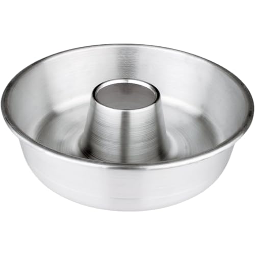 Terryshop74 Anello Stampo da Forno Piccolo anche per friggitrice ad aria, Ruoto Forma Conica C/Cono Ciambelle Casatielli Bakery Torte Rustici-Cm.18 casatiello napoletano, Tortano