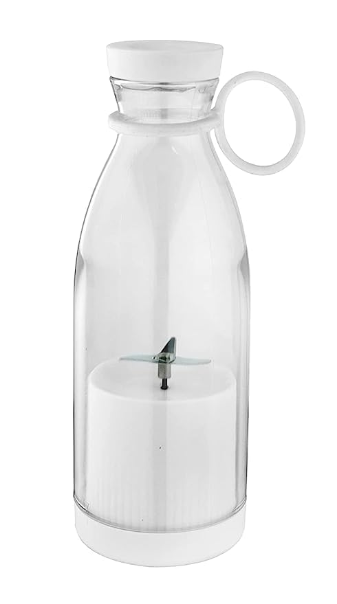 PLEASING FOREST 420ml Portable Juice Blender, Juicer Bottle Mixer, Juice Maker, Fruit Juicer Machine Electric, USB Rechargeable Personal Size Mini Juicer (2)