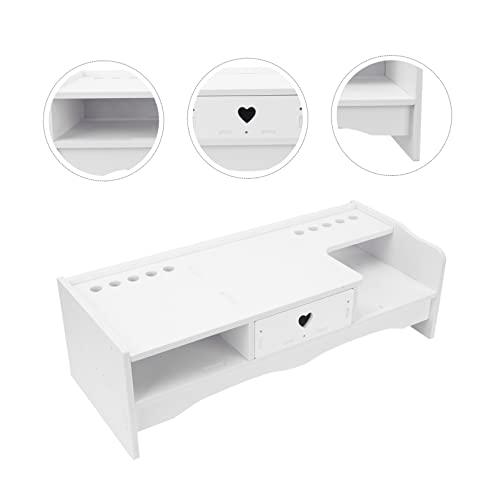 Soporte monitor elevador duradero Cabilock con base estable para mesa de oficina 2
