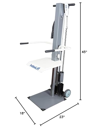 People Picker Upper | PPU | Patient Lift – Lift Assist Device, Fall Recovery, Transfer Aid | Heavy-Duty Weight Capacity 400lb - Seat Can Be Raised 21" - Sit to Stand Electric Human Lift
