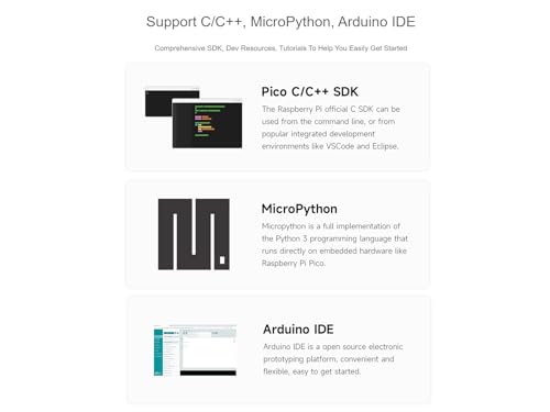 Carte RP2350B-Plus-W Waveshare haute performance avec Wi-Fi Bluetooth integrateur de systeme IoT - 5
