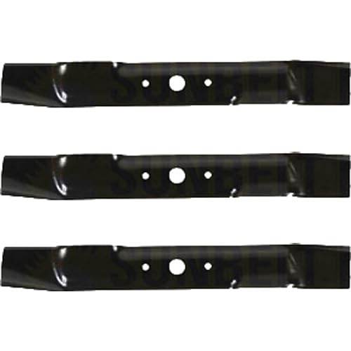 (3 Pack) Premium Medium Lift Replacement XHT Lawn Mower Blade Fits Stens 330-429 | 20.875" x 2.75" / 0.90625" Hole
