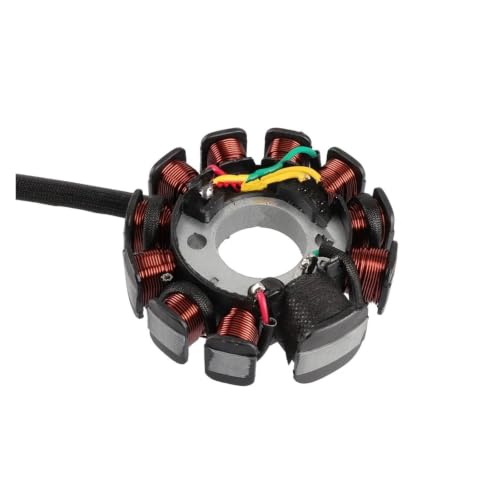 Bobine d'allumage GY6 125cc magneto 11 poles et stator 6 fils pour moto ZS125 CB125