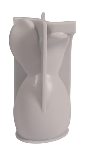 Rayher Artigos para trabalhos manuais, cinzento, ø 4,2 cm, altura 9,4 cm, caixa 1