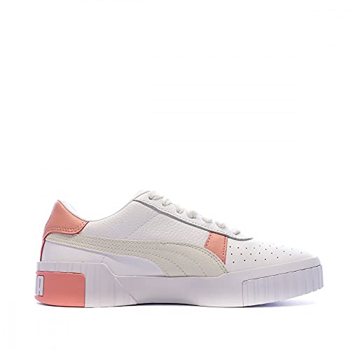 Image of Puma Women's Cali Wn s Sneaker, White-Salmon Rose-Vaporous Gray