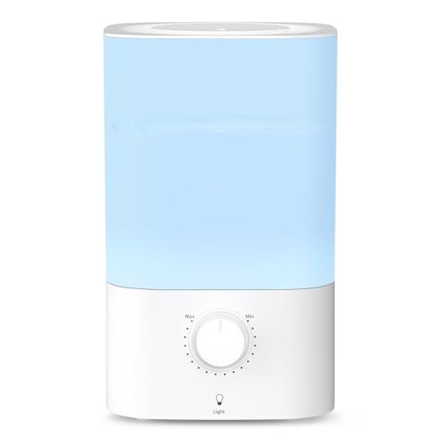 ZAFRO 3.2L Comfort Humidifiers for Bedroom, 360° Adjustable Nozzle &