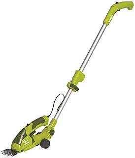 Sun Joe HJ605CC Cordless 2-in-1 Grass Shear + Hedge Trimmer w/Extension Pole