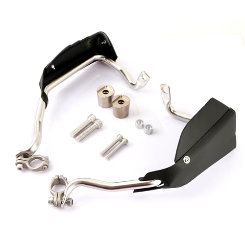 Protège-mains pour BMW F800GS 2013-2018 avec kit de fixation en plastique noir