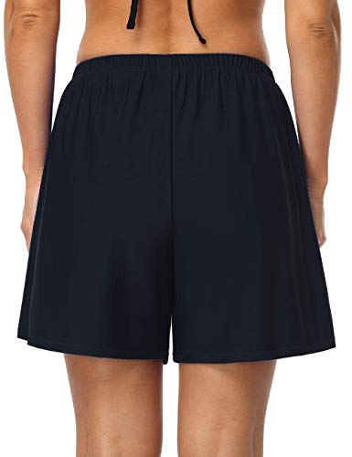 Firpearl Women's Swim Board Shorts UPF 50+ Sport Boyleg Swim Trunk Swimsuit Bottoms4