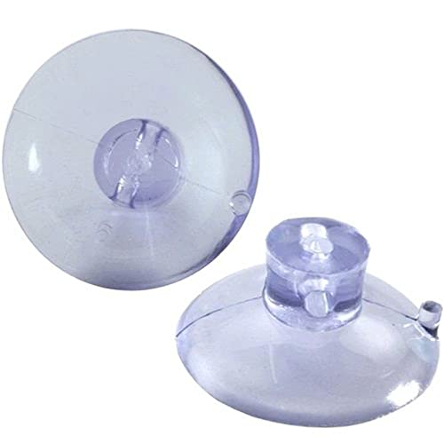 10 Ventosas de 40mm (4cm) De Silicone P/Vidro Acrílico Pvc