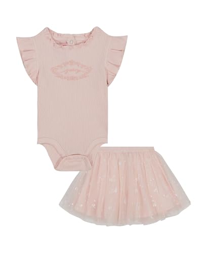 Image of Juicy Couture Baby Girls' 2-piece Set, Bodysuit With Skirt