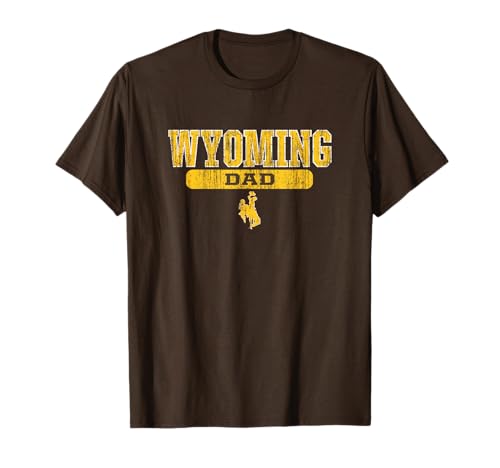 University of Wyoming Dad Block Pill | Wyoming Cowboys T-Shirt