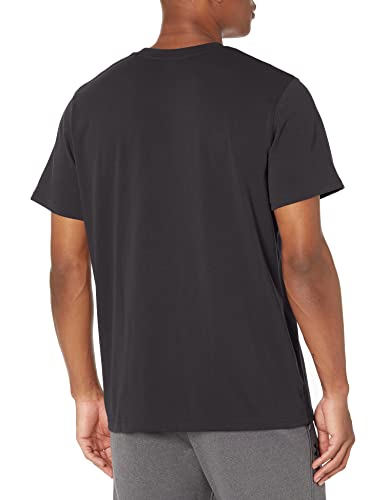 Under Armour Men's Heavyweight Short Sleeve T-Shirt, 001 Black, LG - image 2