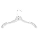 Honey-Can-Do HNGT01189 24 Pack Crystal Patterned Top Hanger, clear