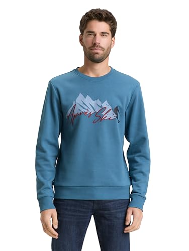 Sweatshirt Homme Tom Tailor Capuche Casual et Confortable pour Look Sportswear Moderne