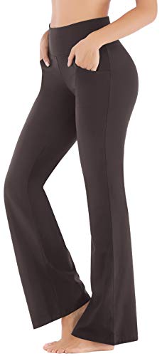 Image of Ewedoos Yoga Pants Women Flare Leggings for Women with Pocket Work Pants