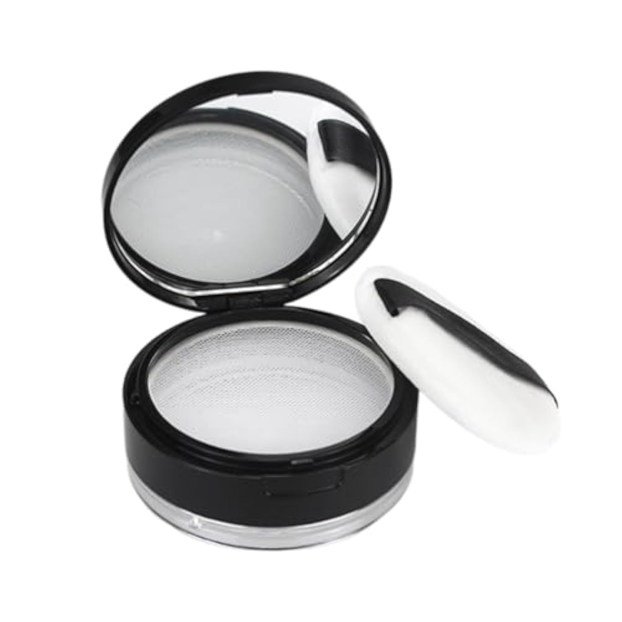 Loose Powder Container Elastic Mesh Sifter Holder Box