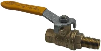 Jomar New 1/4" Npt Ball Valve Lockoff Lock Off High Pressure Propane Natural Jb Eb J E