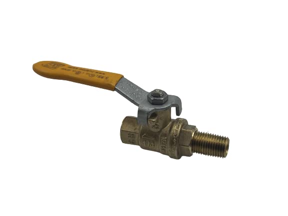 Jomar New 1/4" Npt Ball Valve Lockoff Lock Off High Pressure Propane Natural Jb Eb J E