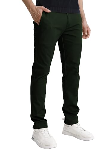 Image of Match Men's Regular Fit Comfort Stretch Casual Chino Pants