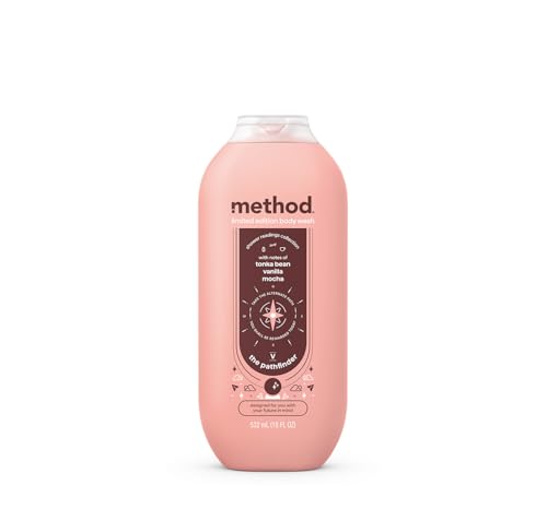 Method Limited Edition Shower Readings Body Wash, The Pathfinder, 18oz bottle, with notes of Tonka Bean, Vanilla and Mocha