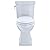 Toto CST404CEFG#03 Promenade Ii 2 Piece Elongated 1. 28 Gpf Universal Height Toilet With Cefiontect, Bone