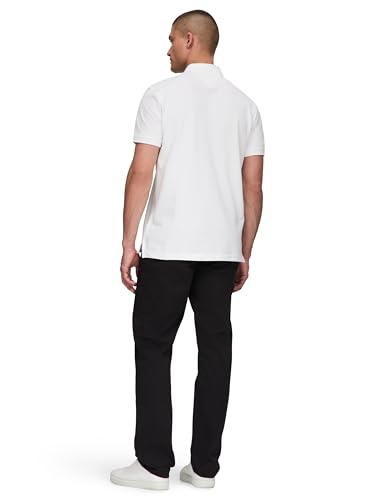 Image of Tommy Hilfiger Men's Short Sleeve Polo Shirts in Classic Fit with Stretch and Organic Pique Cotton
