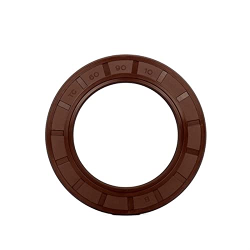 Seal Washer 1pcs Fluoro FKM Rubber Oil Seal, 45 * 85 * 10 45x90x10 48 * 62 * 8 Fluorine Rubber Spring TC Gasket Radial Shaft Skeleton Oil Seal Gasket Lip (Size : 1Piece 45x85x10)