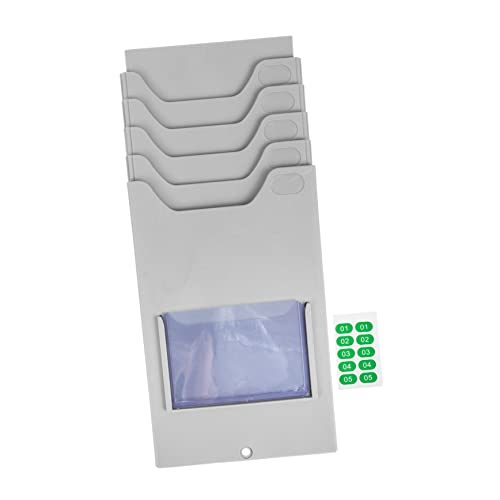 NUOLUX 資材ラック 収納棚 カードスロット付き プラスチック製倉庫用ラベルカードホルダー ガレージオーガナイザー 教室 オフィス キッチン 倉庫での整理収納に適用