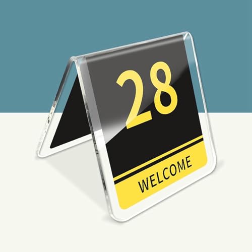 Numéros de table en acrylique : finis les placements confus lors de vos banquets