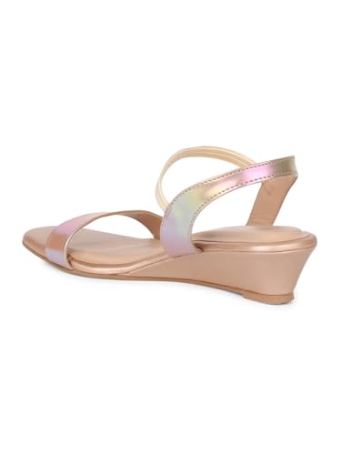 Image of Bata Casual wedge heel sandals for Women