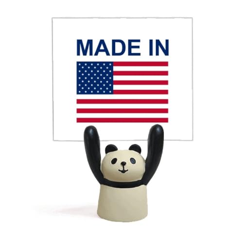 Porte-mémo panda support notes et photos inscription country love