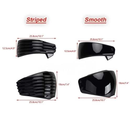 Aileron latéral carénage moto Softail pour sublimer votre custom - 6