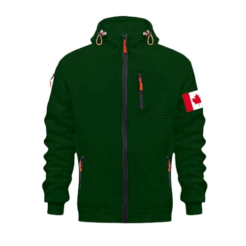 Veste à capuche homme haut de gamme en molleton de coton Rival Fleece texturé noir 3D