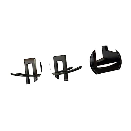 Soporte para botellas de vino de bambú negro miniatura 2