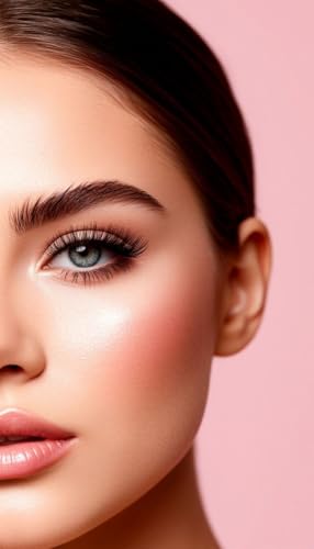 Image of Beauty False Eyelash For Women-Natural & Lightweight Faux Mink Fake Eyelashes /Long Lasting Eye Makeup Lash 5D / Soft & Comfortable Black Reusable Cat Eye Lashes -Fluttery & Wispy (flirt 20)