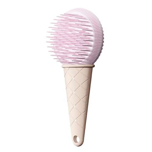 Pet Cleaning Grooming Brush For Cat - Dog Grooming Brush - Soft Bristles Hangable Comb | Loose Hair Removal Shedding For Indoor Outdoor Long Short Coat Small Medium Large Breeds