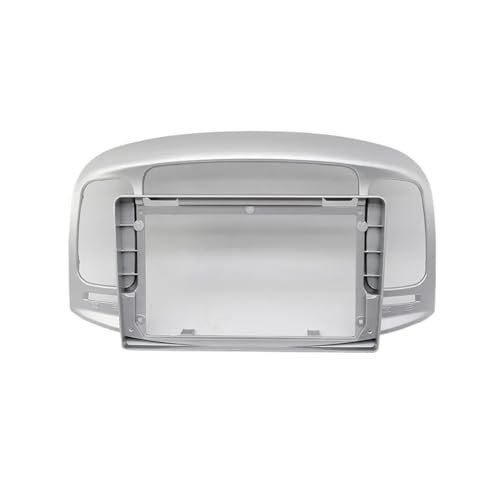 Cadre autoradio Hyundai Accent finition argent double din ajusté